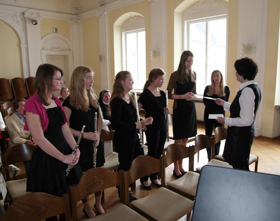 Danksagung Flötenensemble