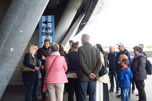 vor der Allianz-Arena