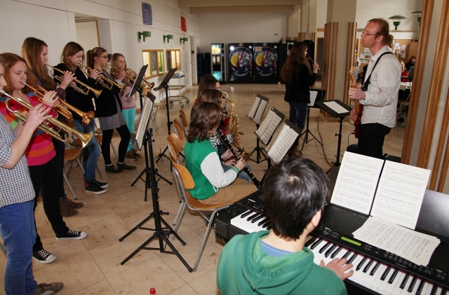 Junior Big Band in Aktion